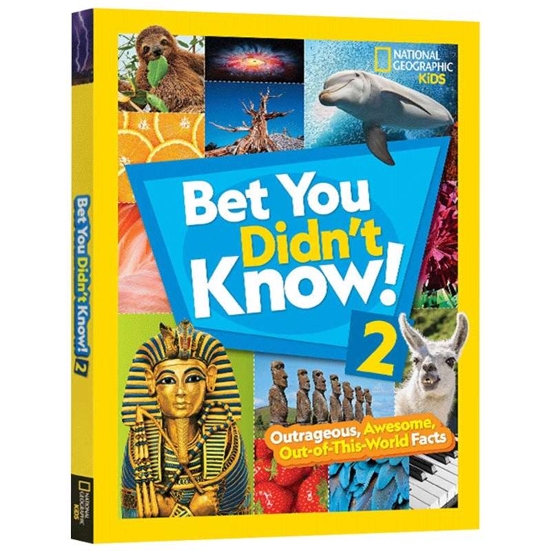 英文原版 精装 Bet You Didn't Know 2 十万个为什么2 美国国家地理 少儿科普百科全书 英文版儿童全英语书