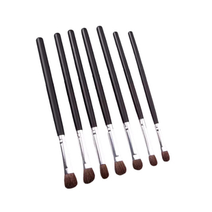 眼部化妆刷眼影刷7支装毛刷子套装动物毛刷便携晕染刷鼻影小马毛