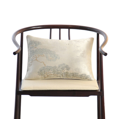 中式乳胶坐垫防滑椅垫四季通用