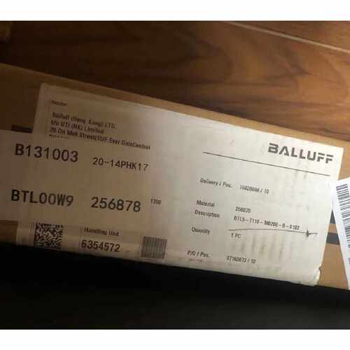询价-德国巴鲁夫位移传感器BTL5T110M0200BS1可维修