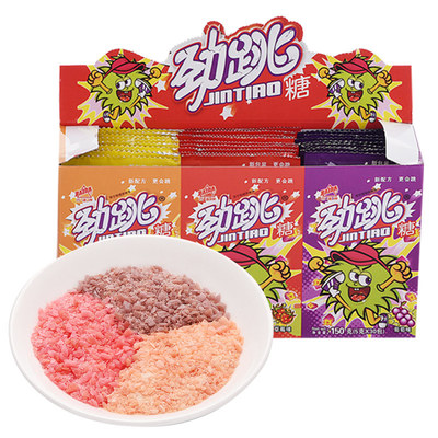 百达用品80后持久零食包邮劲跳糖