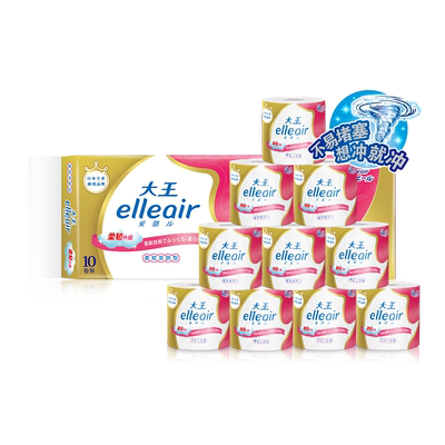 【秒杀】大王爱璐儿舒缓洁净湿厕纸40片10包经期可用私处湿巾箱装