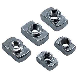 T型螺母国标20/30/40/45铝型材配件滑块螺帽船型锤头M3M4M5M6M8