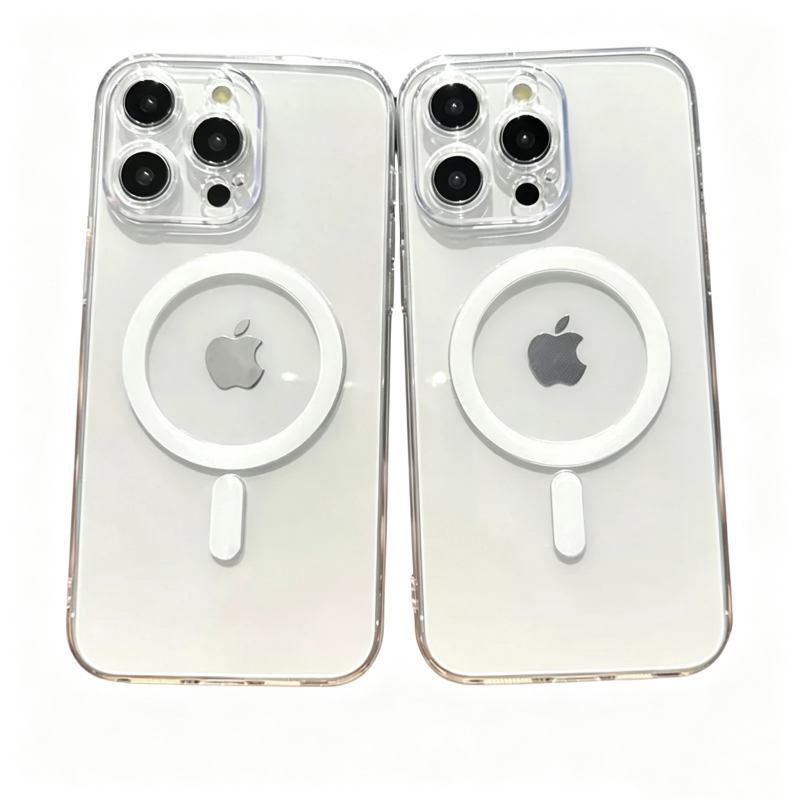 magsafe磁吸适用苹果18pro手机壳新款iPhone16Promax透明17高端14plus超薄13全包11女男款华为mate60高级感12