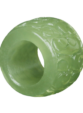 和田玉天然小配件手链吊坠跑环