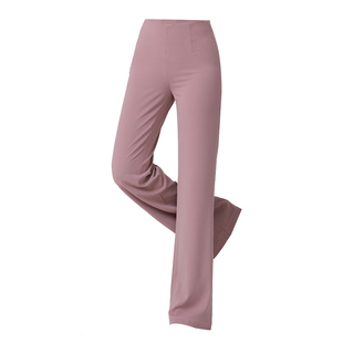 女士跳舞裤子高腰直筒显瘦裤舞蹈裤吉特巴交谊舞摩登舞百搭跳舞裤