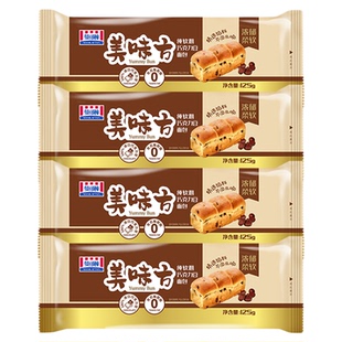 曼可顿手撕面包巧克力豆夹心美味方营养儿童早餐零食点心手撕面包