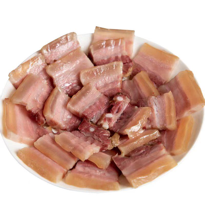 云南土特产腌肉五花肉风干日晒土猪火腿咸肉腊排骨咸肉四川咸腊肉