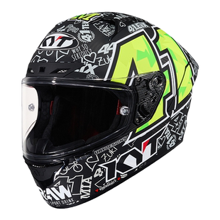 kyt全盔摩托车头盔碳纤维男夏季赛道机车官方进口女安全帽nz赛车