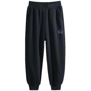 【7A】胖男童加绒裤子秋冬款男大童运动裤胖童装男童加肥加大长裤