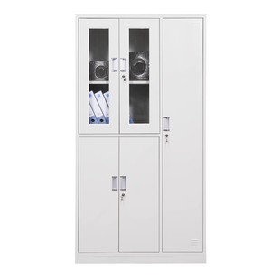 上海铁皮文件柜矮柜办公室档案资料柜财务凭证柜抽屉式书柜储物柜