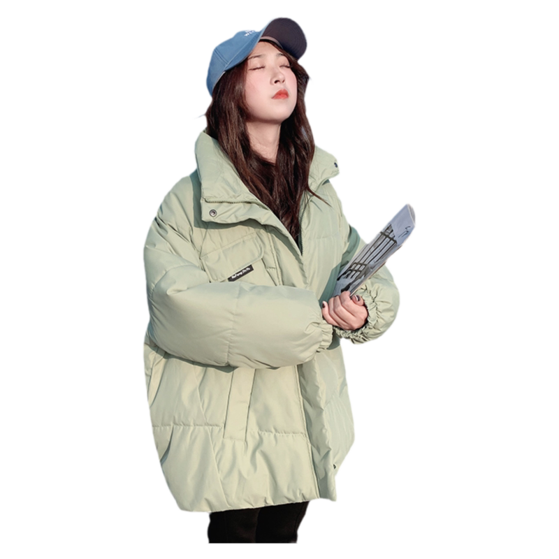 和锋金羽短款oversize棉服外套