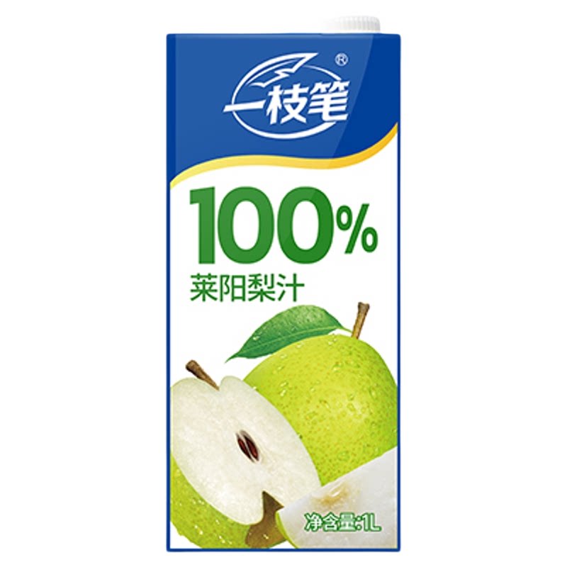 一枝笔100%莱阳梨汁饮料大瓶装