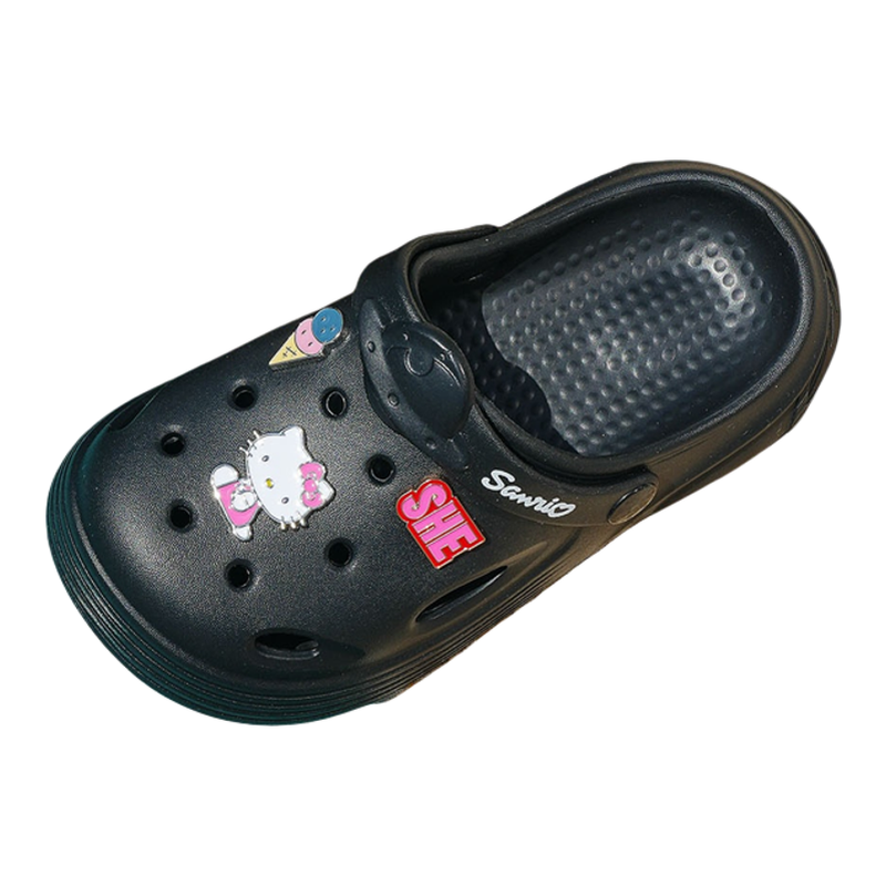 HelloKitty童鞋女童洞洞鞋夏季