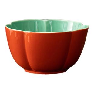 花瓣创意茶点盘陶瓷小果盘零食盘家用客厅创意水果盘中式禅意摆件