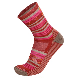 灰壳秋冬女士运动袜美利奴羊毛保暖袜美丽诺长筒专业户外徒步越野