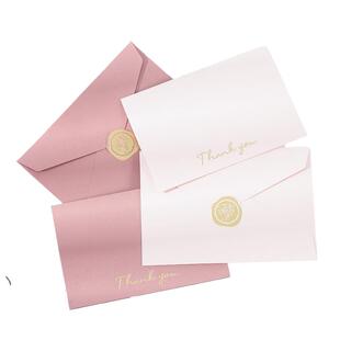 三八妇女节贺卡新款简约小清新信封套高级感新年通用生日手写卡片