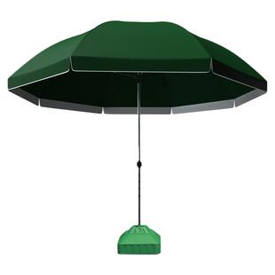 纸觉户外太阳伞摆摊做生意商用防晒长柄大雨伞大号广告庭院遮阳伞