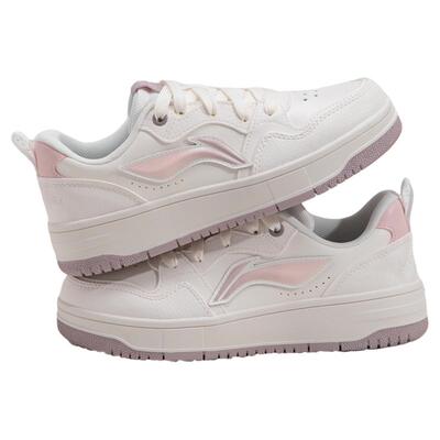 李宁天迹女款厚底轻便回弹板鞋