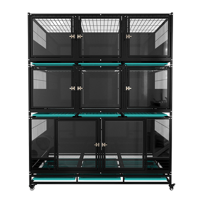 宠物店橱窗展示笼狗寄养笼住院笼