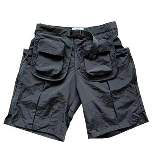 Whoisjacov Cargo Shorts 高街多口袋腰带工装裤子机能运动短裤