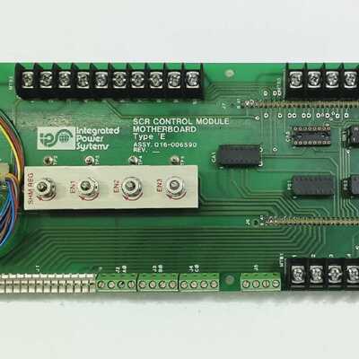 INTEGRATED POWER SYSTEMS IPS TYPE E 016-006590 SCR CONTROL M