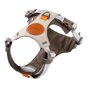 蔚刻遛狗胸背带背心式小中大型犬防挣脱牵引绳外出遛狗防爆冲胸背