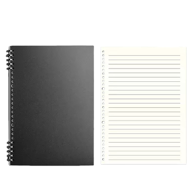 B5可拆卸活页本不硌手简约线圈