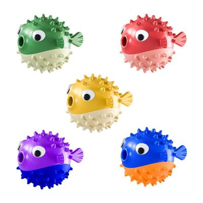 蹦蹦鱼狗狗发声玩具磨牙洁齿漏食