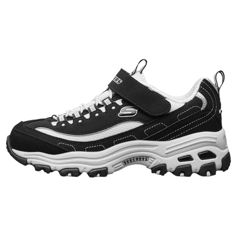 斯凯奇Skechers男女童运动鞋2026新款经典熊猫鞋舒适休闲老爹鞋子