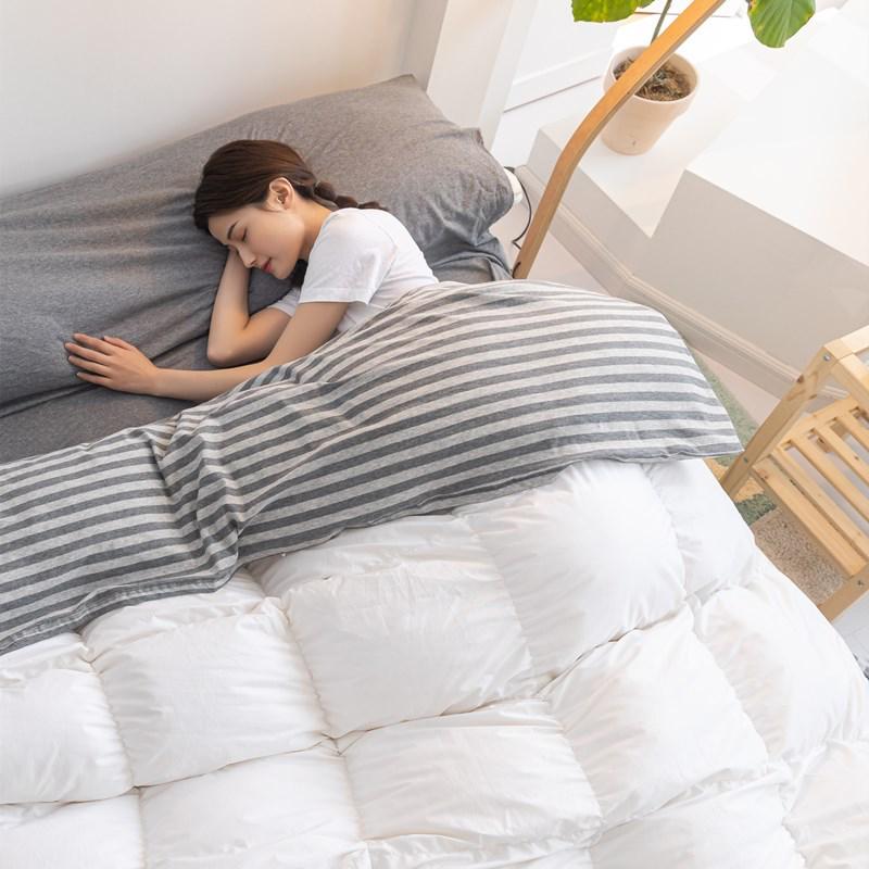 天竺棉全棉旅行睡袋出差旅游便携针织棉睡袋酒店宾馆隔脏床单双人