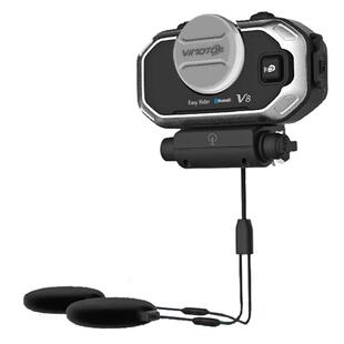 维迈通V10S摩托车头盔蓝牙耳机麦全盔内置对讲机无线骑行底座V10X