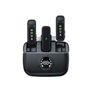 Lavalier Microphone Live Streaming Recording新无线领夹麦克风