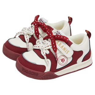 泰兰尼斯212学步鞋男宝宝春秋新年款童鞋防滑鞋女童机能鞋面包鞋