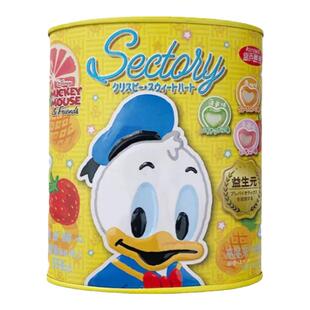 迪士尼亚吉藤家脆皮甜心糖果盒装卡通造型趣味果汁糖软糖儿童节