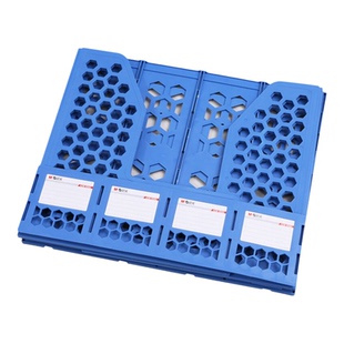 晨光加厚文件盘A4多层文件盒收纳盒立式书架文件架立面办公用品大全文件框筐桌上资料架塑料学生用文具