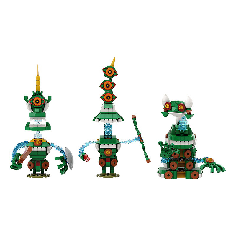 【高砖零件】塞尔达魔像守卫积木