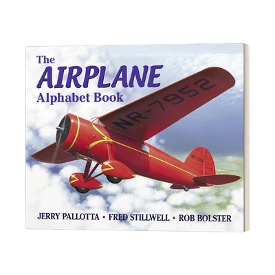 英文原版绘本 The Airplane Alphabet Book 飞机字母表 儿童自然科普绘本图画书 4-8岁 英文版 进口英语原版书籍