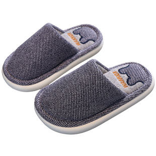 回力儿童棉拖鞋春秋季小男孩室内居家用拖鞋可爱男童女童家居拖鞋