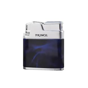 日本PRINCE王子打火机砂轮式磕头复古充气明火定制刻字送男友礼物