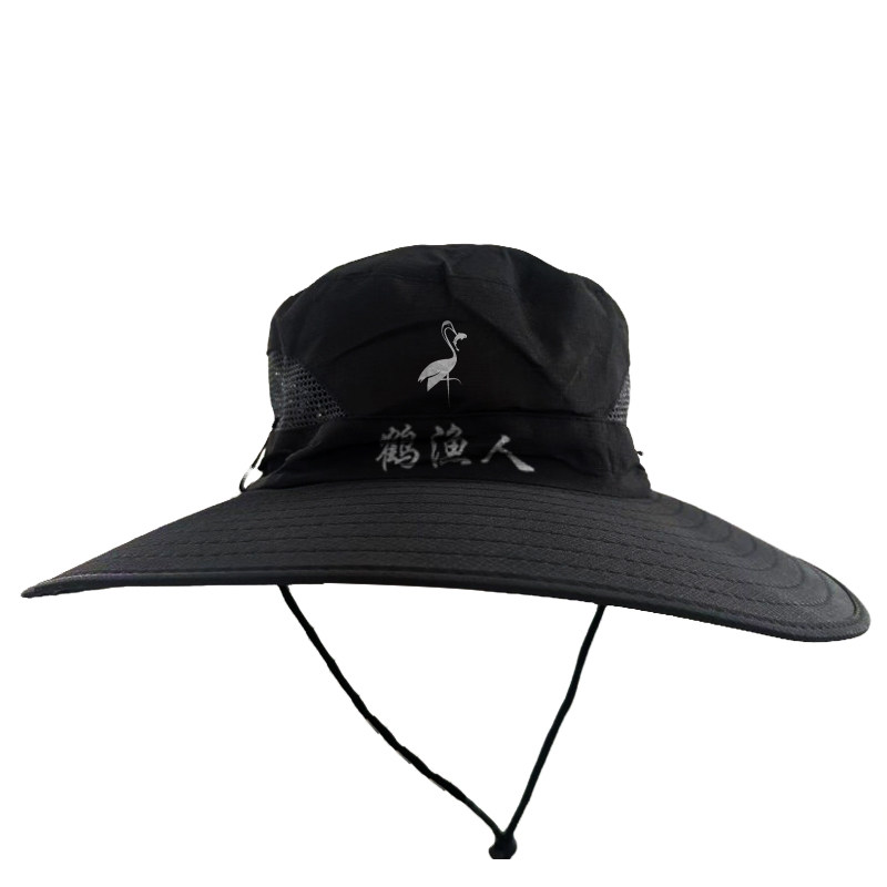 新款钓鱼帽男防晒遮阳帽
