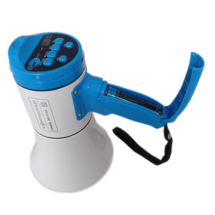 锂电手持喊话器60秒录音大功率音乐宣传号筒充电叫卖器扩无线喇叭