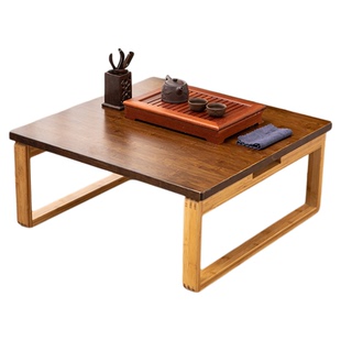 榻榻米小桌子矮桌日式小方桌炕桌实木飘窗小茶几可折叠飘窗桌家用