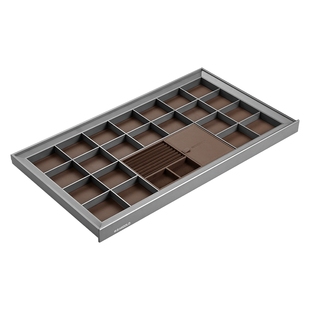 HIGOLD/悍高衣柜拉篮内衣饰物收纳篮静音缓冲阻尼衣帽间五金收纳