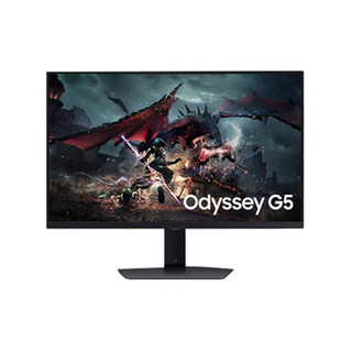 三星玄龙骑士G5 27寸2K180HZ电竞屏32寸电脑游戏显示器S27DG502EC