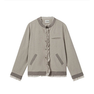 COTEMP 26春夏新款 Nolita Jacket复古假两件夹克外套女