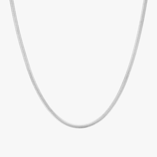 EOLOBasic系列·基础款蛇骨链 女纯银项链百搭时尚小众
