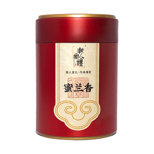 潮人家礼凤凰单枞茶蜜兰香高山正春单丛茶清香型罐装凤凰单丛茶叶