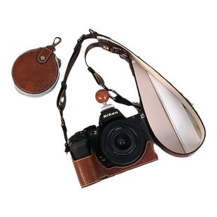 耐影 适用于尼康Z50二代相机保护套Z50II保护壳尼康相机包复古底座斜挎肩带配件