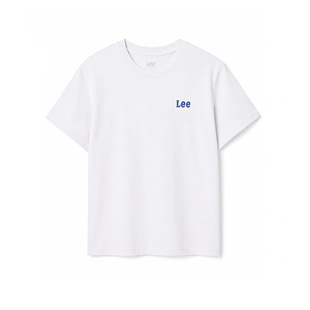 Lee短袖T恤男夏印花刺绣logo纯棉LMT010023200231-A05179-K14000